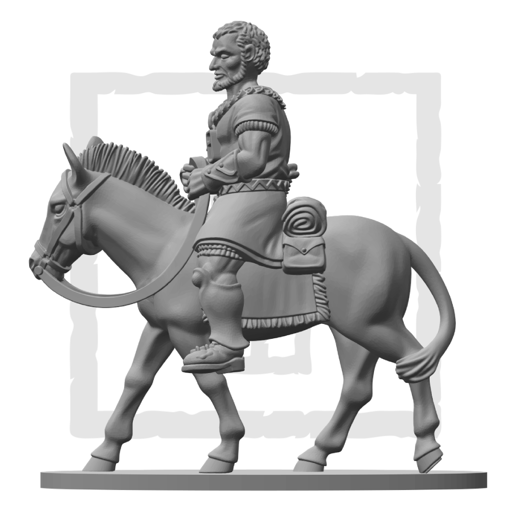 Digital Mounted Adventurers STL Bundle