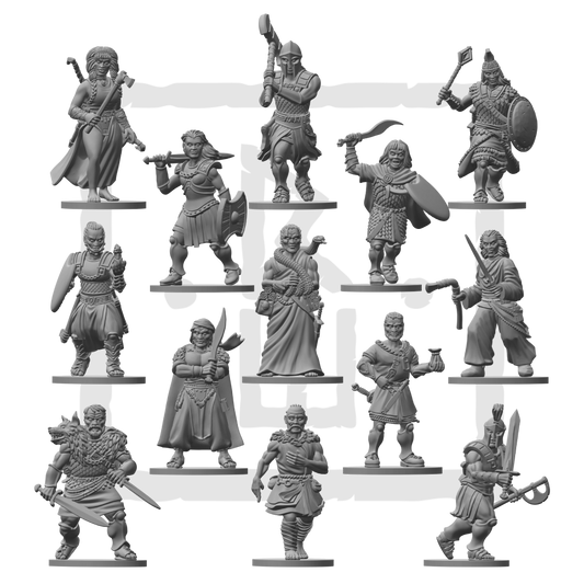 Adventurers Bundle - Physical Miniatures