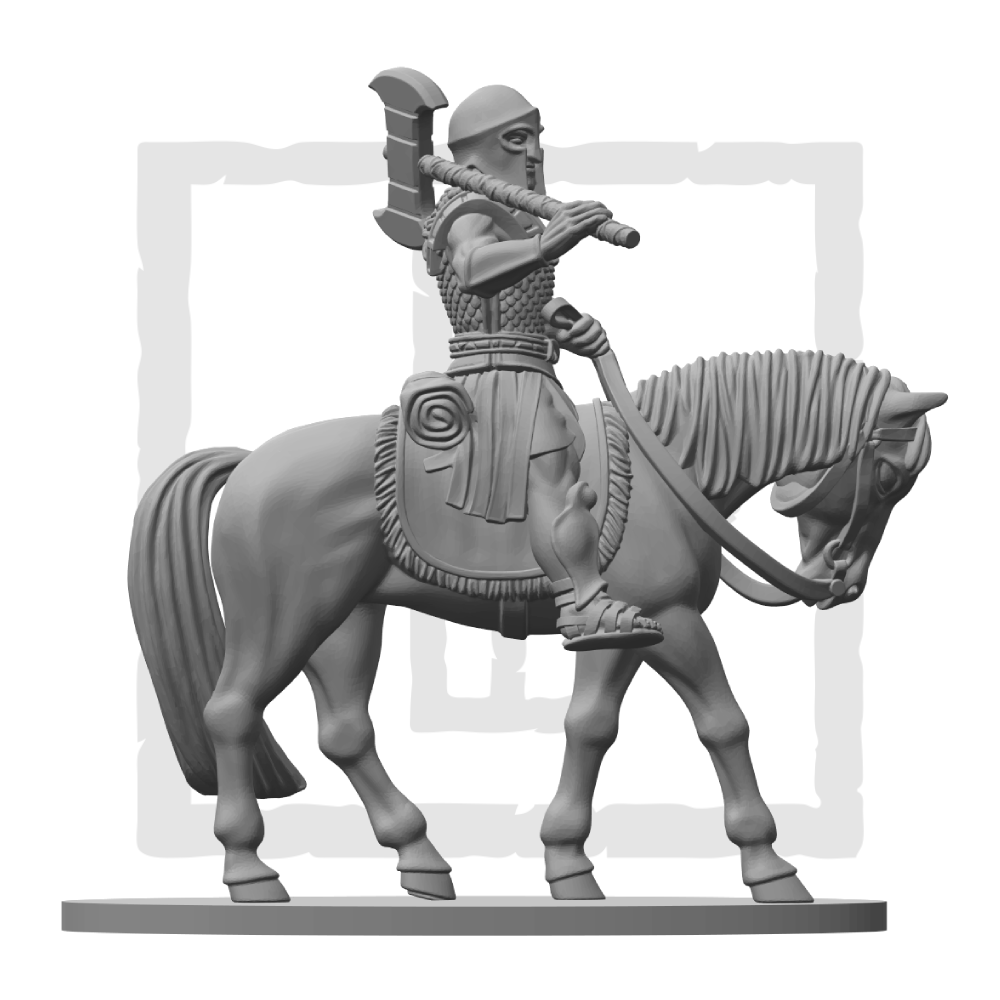 Digital Mounted Adventurers STL Bundle