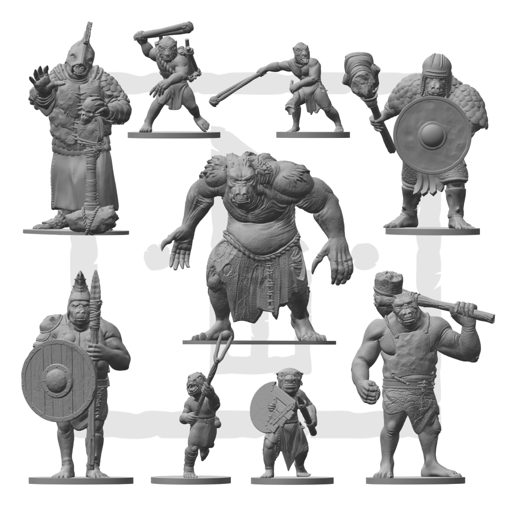 Path of Darkness Bundle - Physical Miniatures