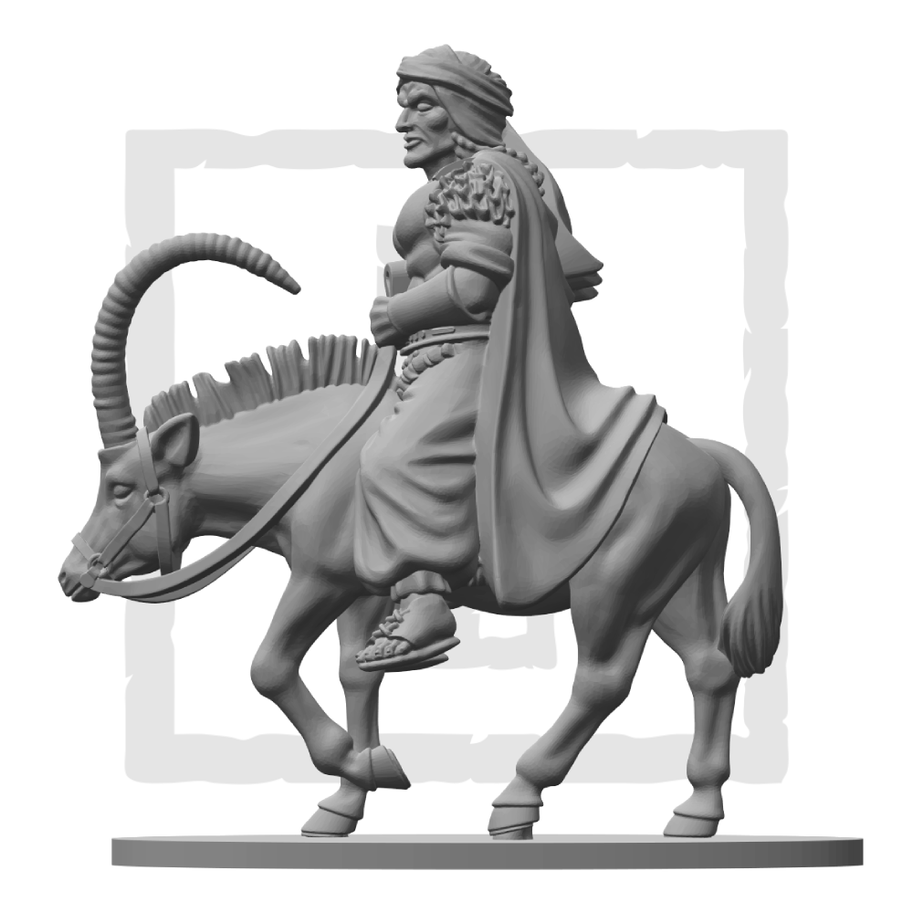 Digital Mounted Adventurers STL Bundle