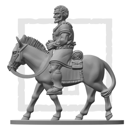 Digital Mounted Adventurers STL Bundle