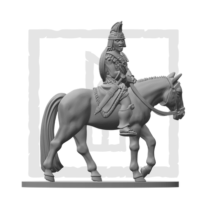 Digital Mounted Adventurers STL Bundle