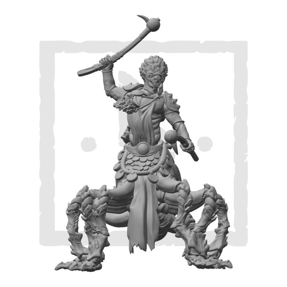 Scorpion Man STL Download