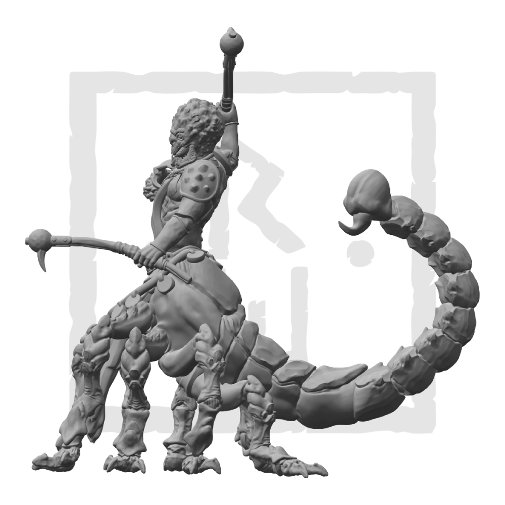 Scorpion Man STL Download