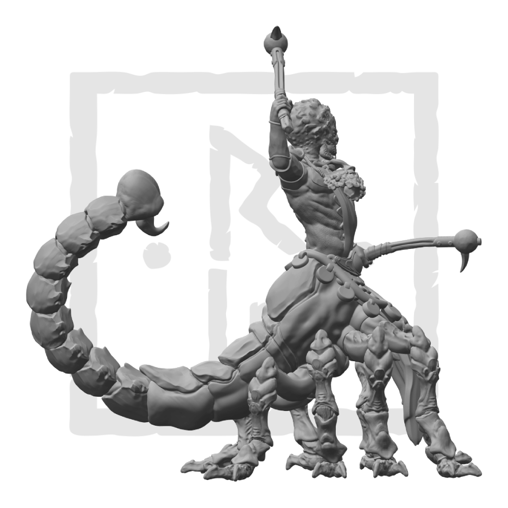 Scorpion Man STL Download