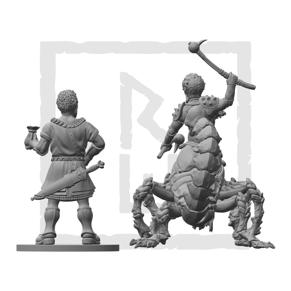 Scorpion Man STL Download
