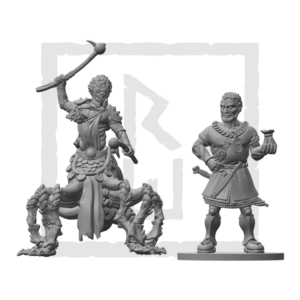Scorpion Man STL Download