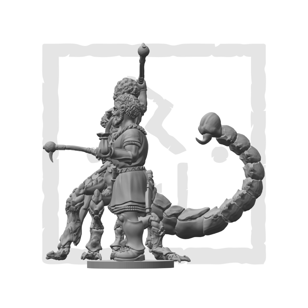 Scorpion Man STL Download