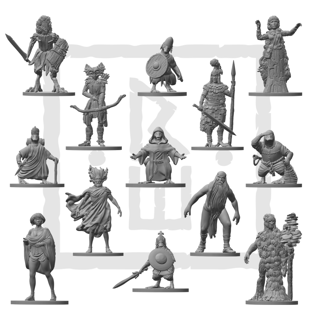 Path of the Wild Bundle - Physical Miniatures